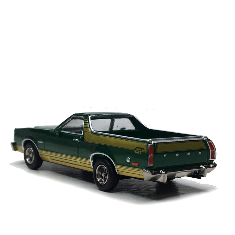 Ford Ranchero GT, vert, or, 1977 - BREKINA 18226 - HO 1/87