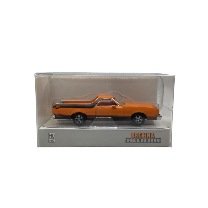 Ford Ranchero GT, orange, 1977 - BREKINA 18227 - HO 1/87