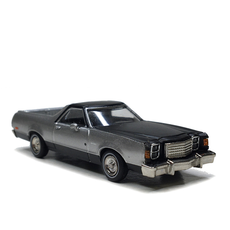 Ford Ranchero 500, argent, noir, 1977 - BREKINA 18231 - HO 1/87