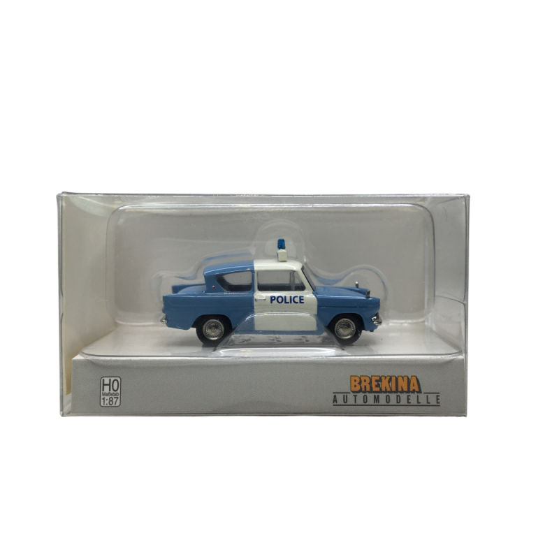 Ford Anglia, police (GB), 1959 - BREKINA 19332 - HO 1/87
