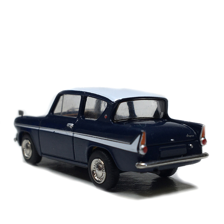 Ford Anglia, bleu, blanc, 1959 - BREKINA 19337 - HO 1/87