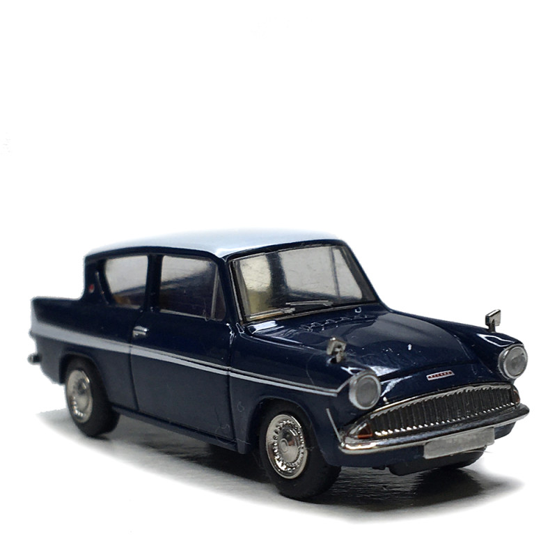 Ford Anglia, bleu, blanc, 1959 - BREKINA 19337 - HO 1/87
