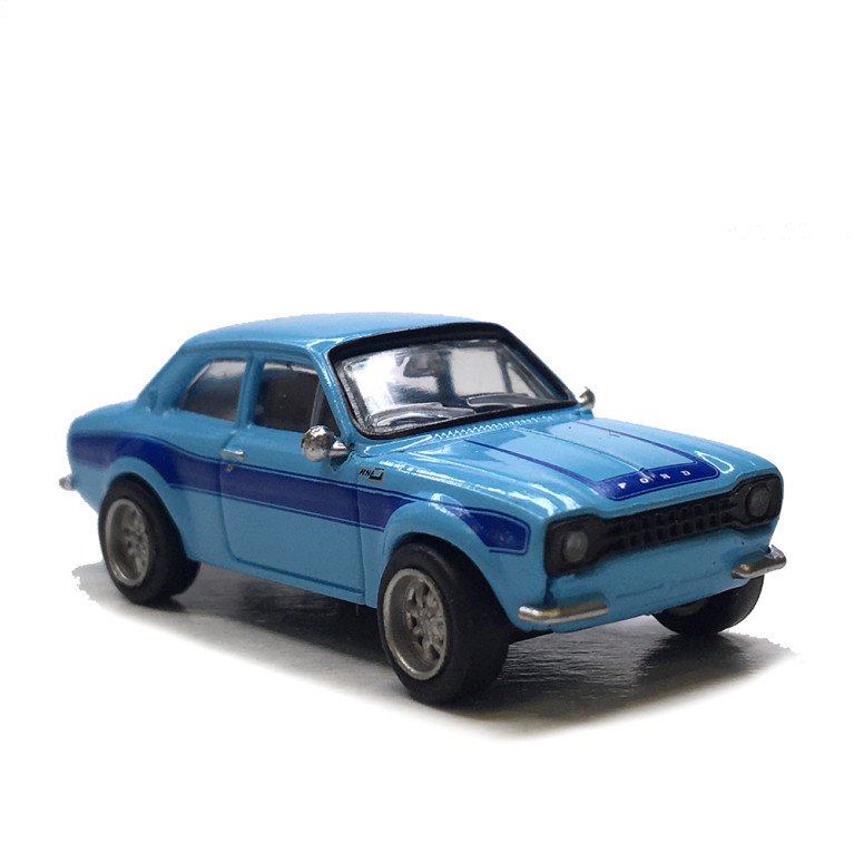 Ford Escort MKI RS 1600, bleu, 1970 - BREKINA 19071 - HO 1/87