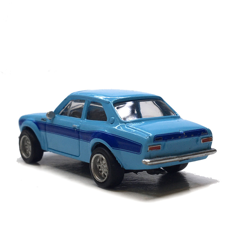 Ford Escort MKI RS 1600, bleu, 1970 - BREKINA 19071 - HO 1/87