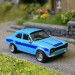 Ford Escort MKI RS 1600, bleu, 1970 - BREKINA 19071 - HO 1/87