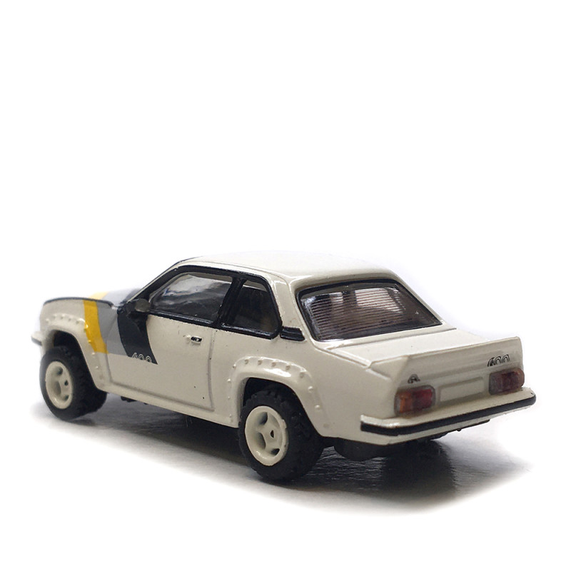 Opel Ascona B 400, blanc, gris, jaune, 1980 - BREKINA 20770 - HO 1/87