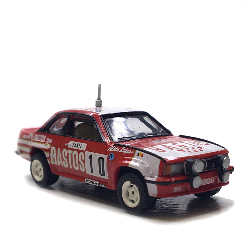 Opel Ascona B 400, n10, Rallye Monte Carlo, 1982, Guy Colsoul, Alain Lopes - BREKINA 20776 - HO 1/87