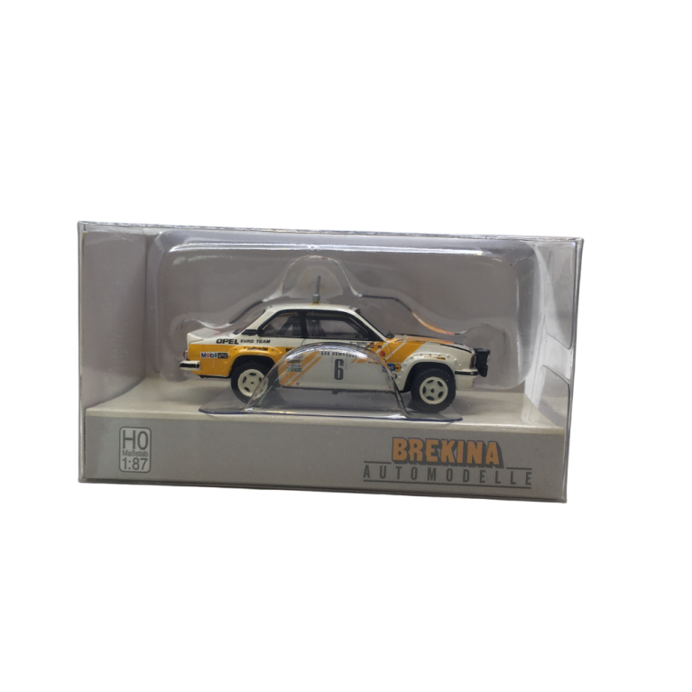 Opel Ascona B 400, n6, Rallye Monte Carlo, 1981, Jochi Kleint, Gunter Wanger - BREKINA 20777 - HO 1/87