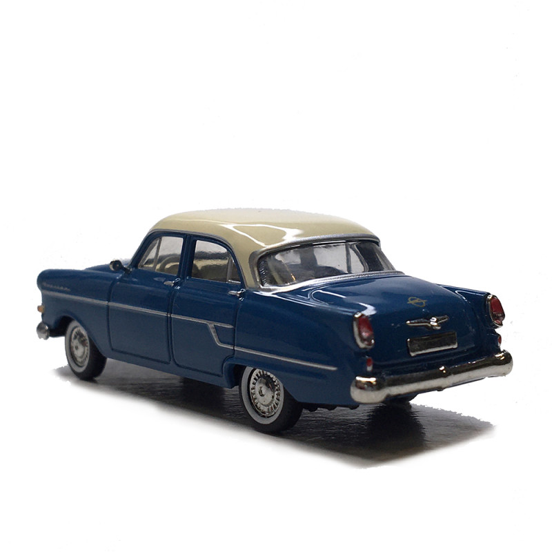 Opel Kapitän, bleu, blanc, 1956 - BREKINA 20888- HO 1/87
