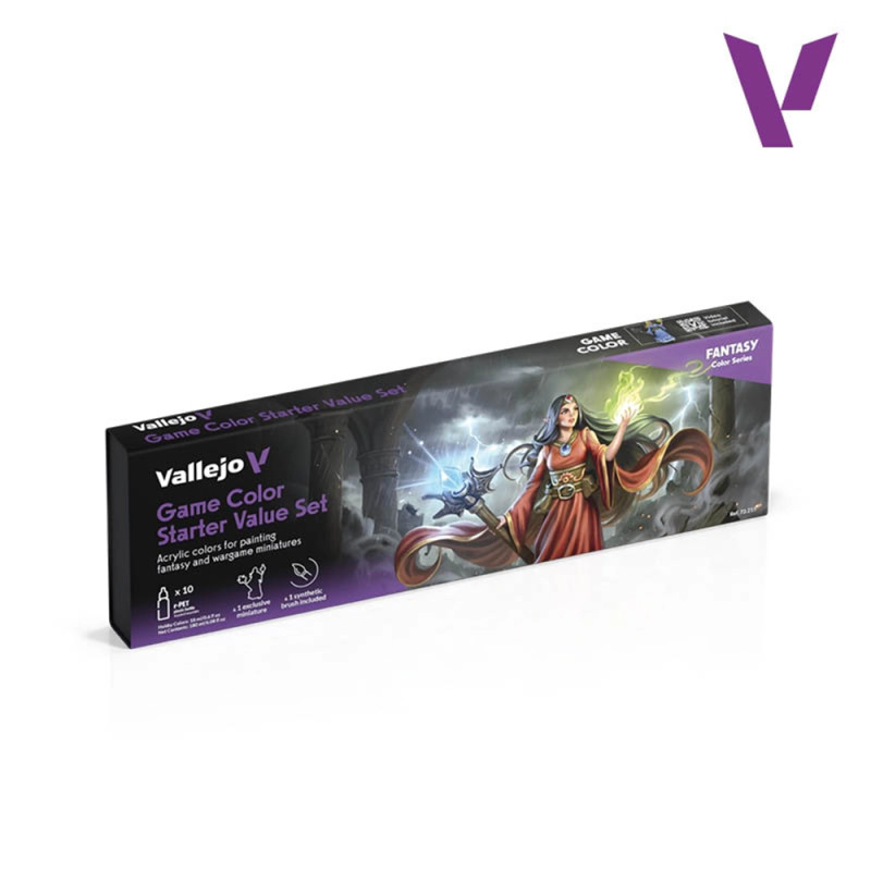 Set Game Color 10x18ml - Fantasy Color Series - VALLEJO 72.215
