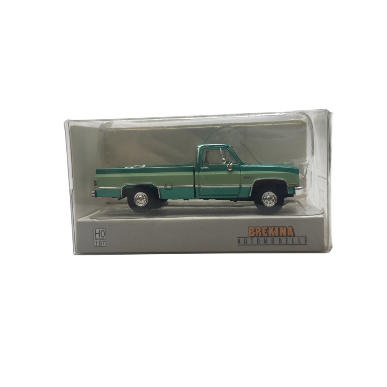 GMC Sierra Grande, vert, 1981 - BREKINA 19650 - HO 1/87