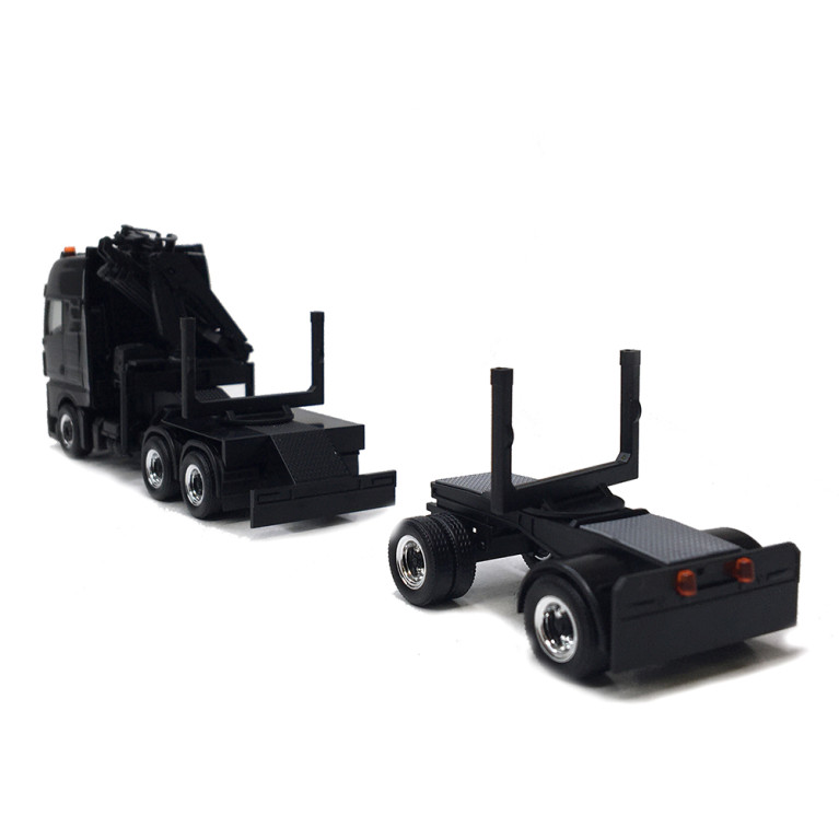 MAN TGX GX, Camion forestier long, Walter Holztransporte - HERPA 320580 - HO 1/87