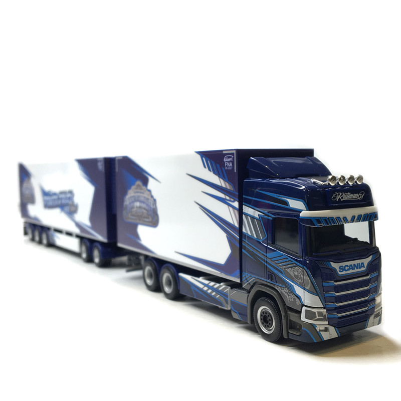 Scania CR 20 HD, camion remorque, Ristimaa - HERPA 320092 - HO 1/87
