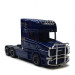 Scania Hauber 04 Topline, tracteur porteur, 3 essieux, bleu - HERPA 319423-002 - HO 1/87