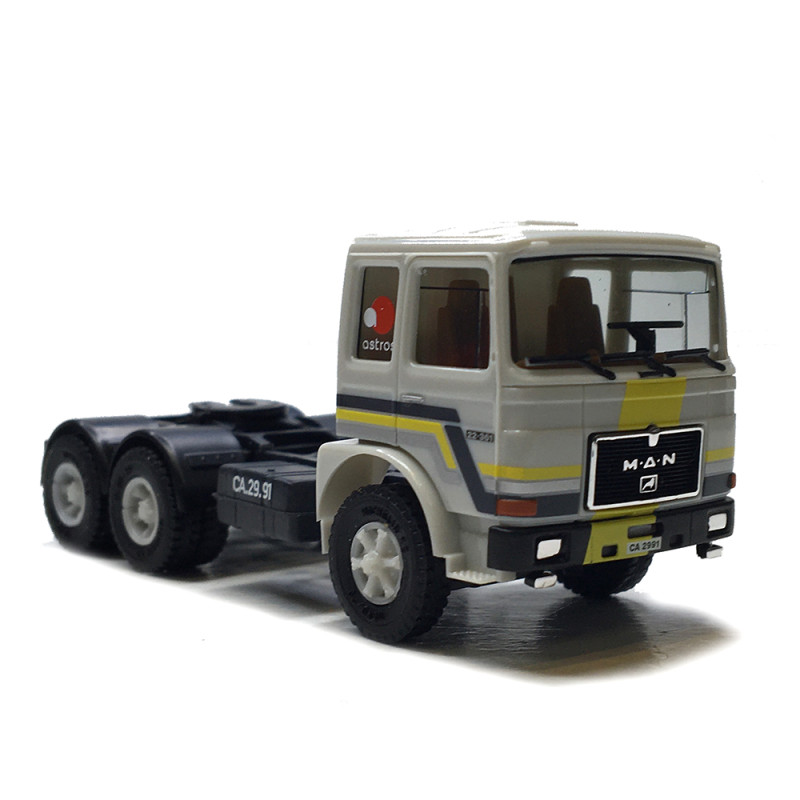MAN F8, tracteur rigide, 3 essieux, Auf Achse - HERPA 320481 - HO 1/87