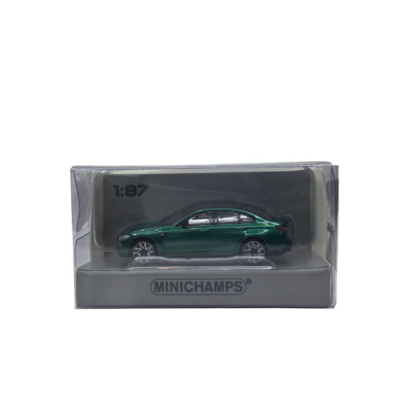 BMW M3, vert métallisé, 2020 - Minichamps 870023200 - 1/87
