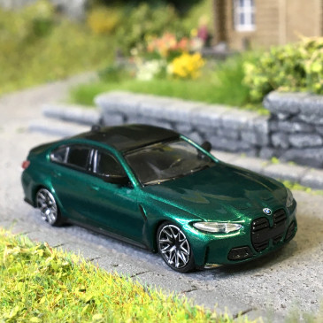 BMW M3, vert métallisé, 2020 - Minichamps 870023200 - 1/87