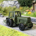 Tracteur, Fortschritt ZT 303 D, avec charrue à 3 socs, NVA - BUSCH 54207 - HO 1/87