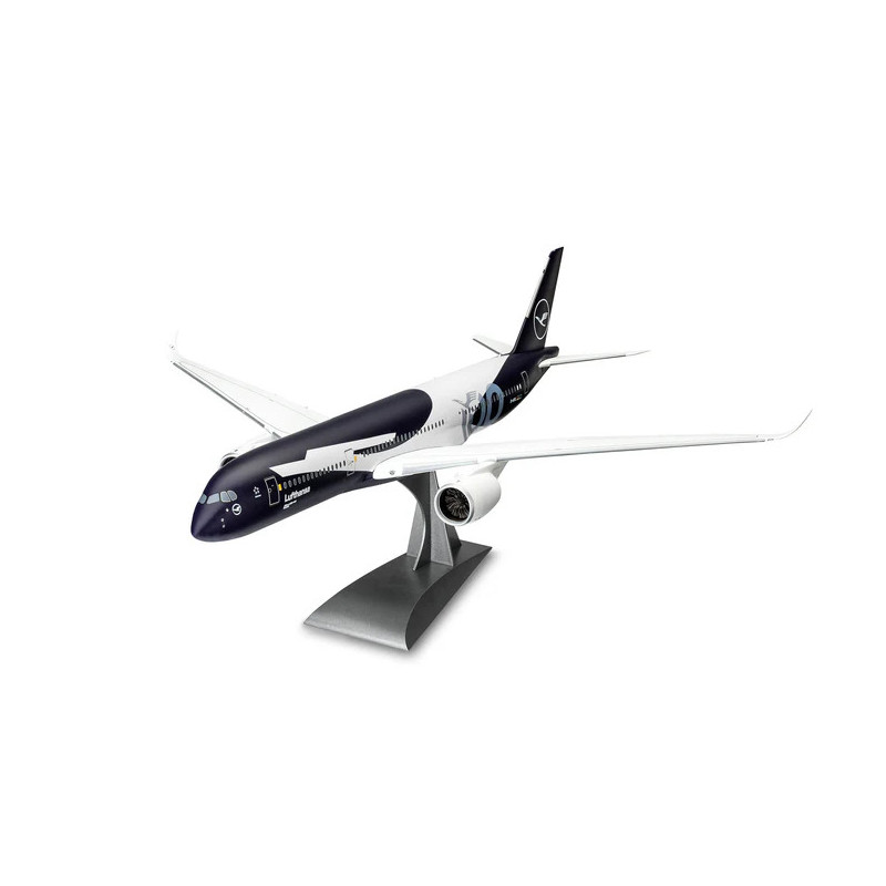 Coffret model set avec peinture, A350-900 Lufthansa 100 ans - REVELL 05612 - 1/144