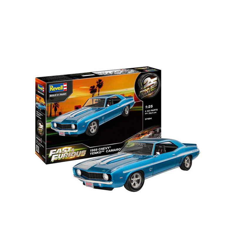 Chevrolet Camaro, Yenko 1969, Fast & Furious - REVELL 07694 - 1/25