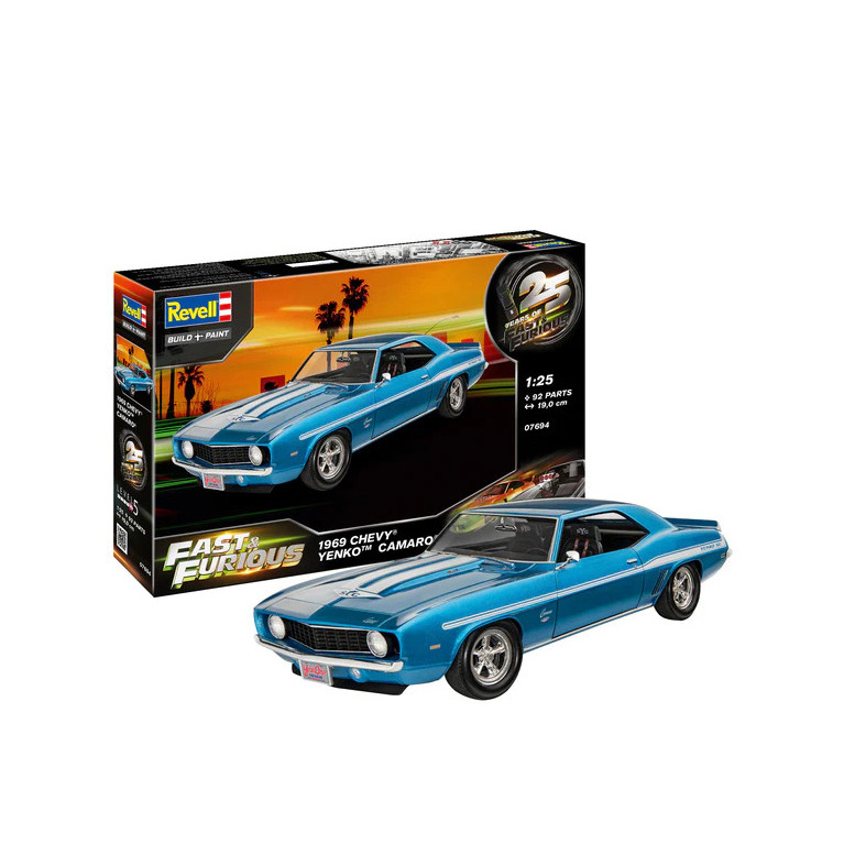 Chevrolet Camaro, Yenko 1969, Fast & Furious - REVELL 07694 - 1/25