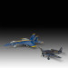 Coffret model set, Blue Angels, 80 ans - REVELL 05613 - 1/72