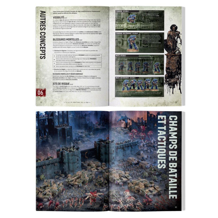 Warhammer 40.000, Règles de base - WARHAMMER 01040199194