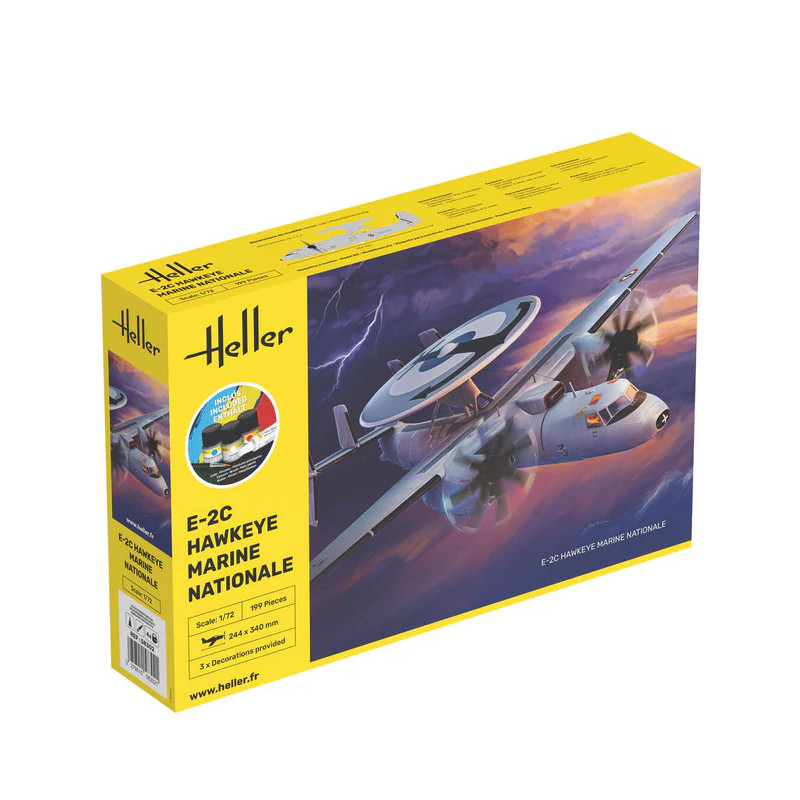 Starter kit, E-2C Hawkeye, Marine nationale - HELLER 58302 - 1/72