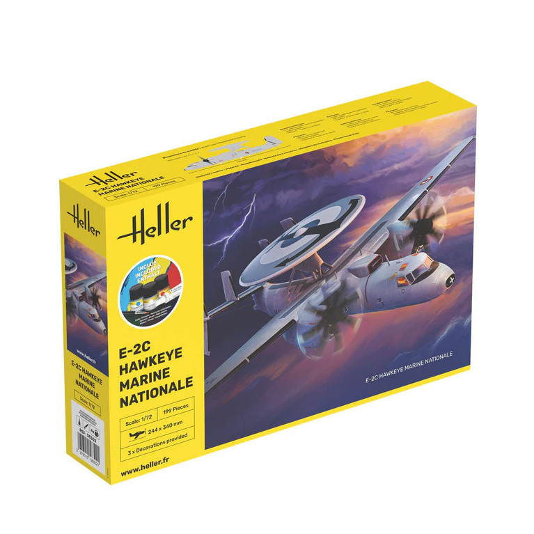 Starter kit, E-2C Hawkeye, Marine nationale - HELLER 58302 - 1/72