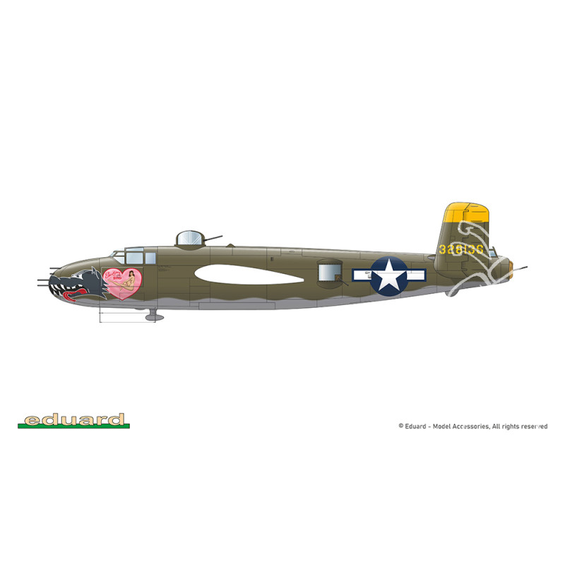 Strafer B-25J Mitchell Gunship - EDUARD 548001 - 1/48
