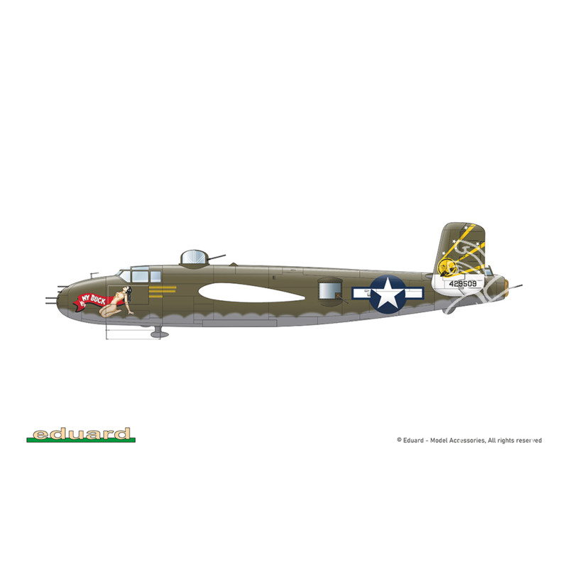 Strafer B-25J Mitchell Gunship - EDUARD 548001 - 1/48