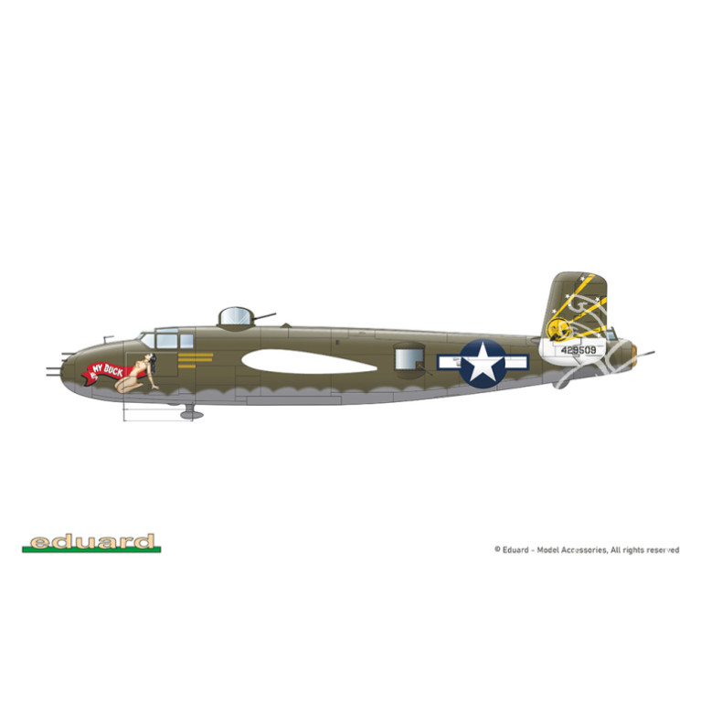 Strafer B-25J Mitchell Gunship - EDUARD 548001 - 1/48