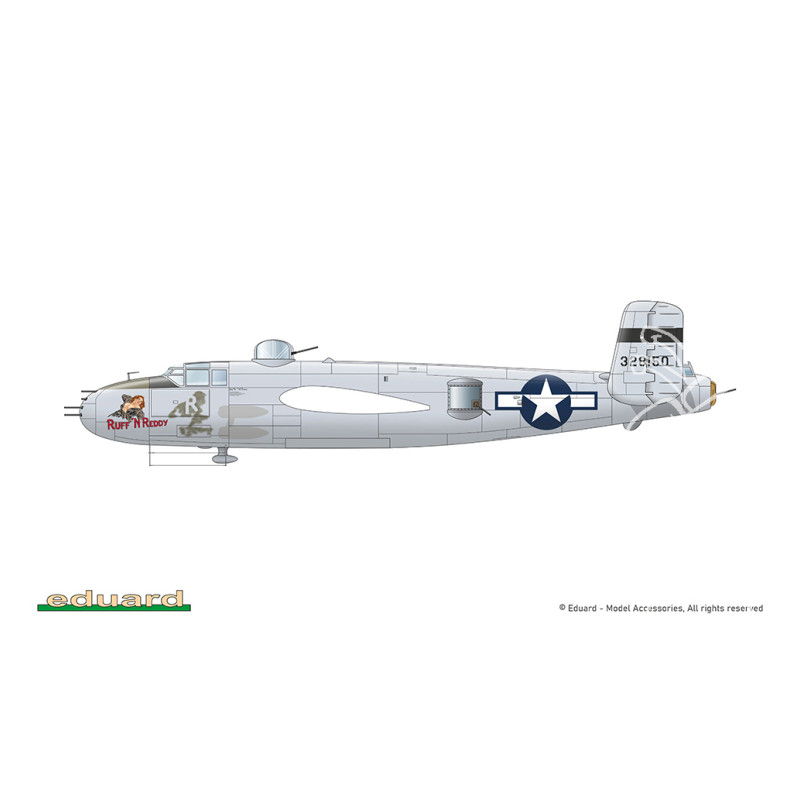 Strafer B-25J Mitchell Gunship - EDUARD 548001 - 1/48