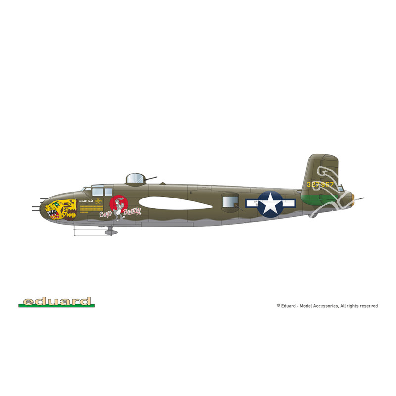 Strafer B-25J Mitchell Gunship - EDUARD 548001 - 1/48