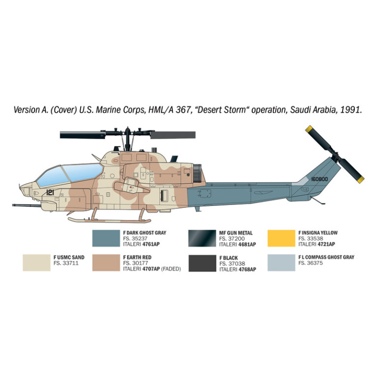 AH-1W Super Cobra - ITALERI 90160 - 1/72
