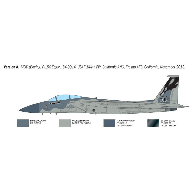 F-15C Eagle - ITALERI 92763 - 1/48