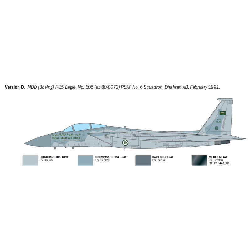 F-15C Eagle - ITALERI 92763 - 1/48