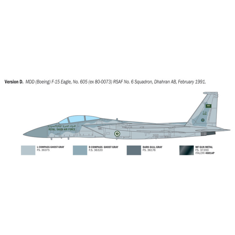 F-15C Eagle - ITALERI 92763 - 1/48