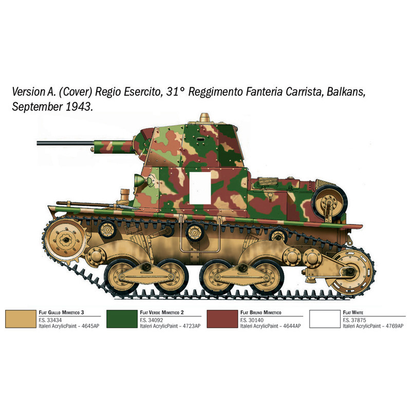 Carro Armato L6/40 - ITALERI 96553  - 1/35