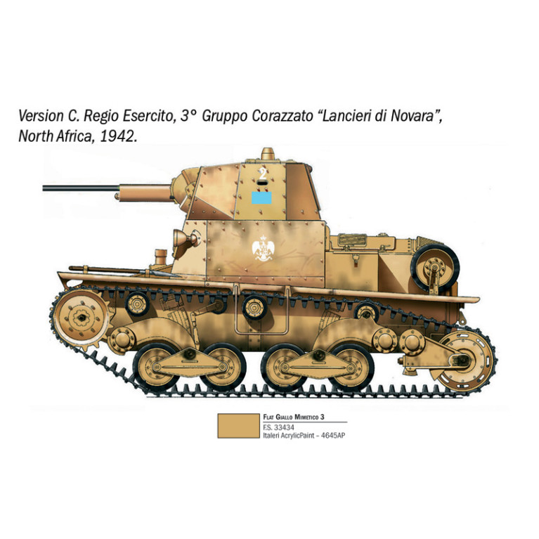 Carro Armato L6/40 - ITALERI 96553  - 1/35