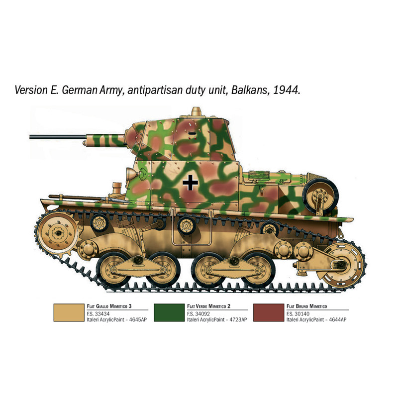 Carro Armato L6/40 - ITALERI 96553  - 1/35