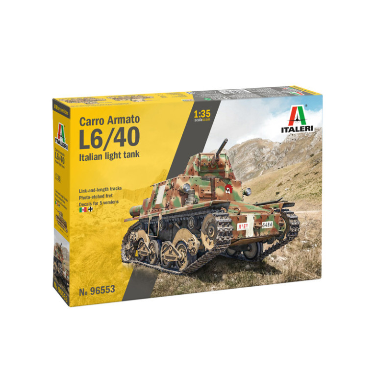 Carro Armato L6/40 - ITALERI 96553  - 1/35