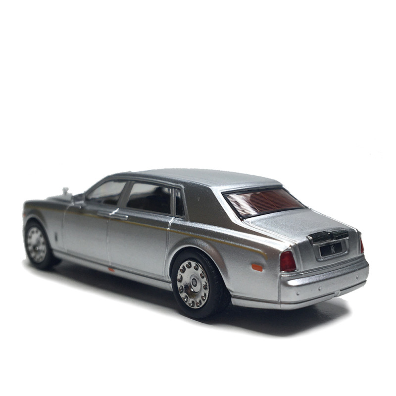 MicroCity, Rolls Royce Phantom, argent - HERPA 87MC000066 - HO 1/87