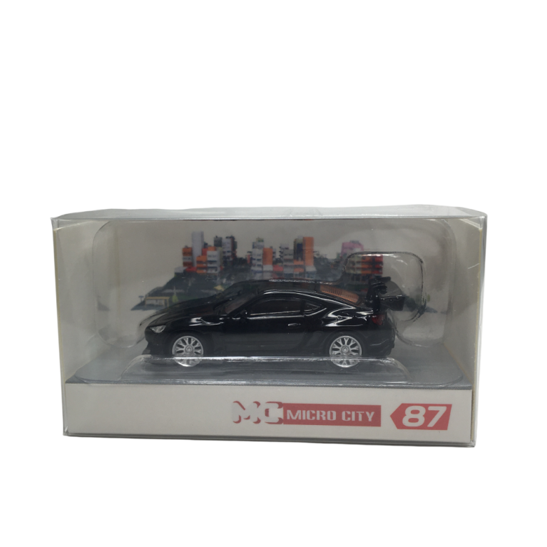 MicroCity, Toyota GT86, noir - HERPA 87MC000073 - HO 1/87
