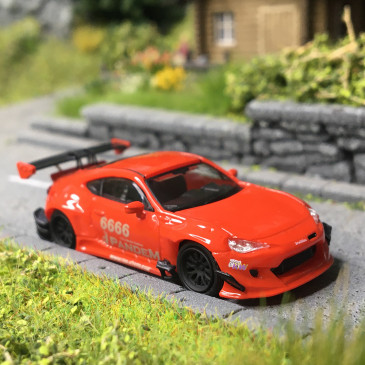 MicroCity, Toyota GT86, rouge - HERPA 87MC000074 - HO 1/87