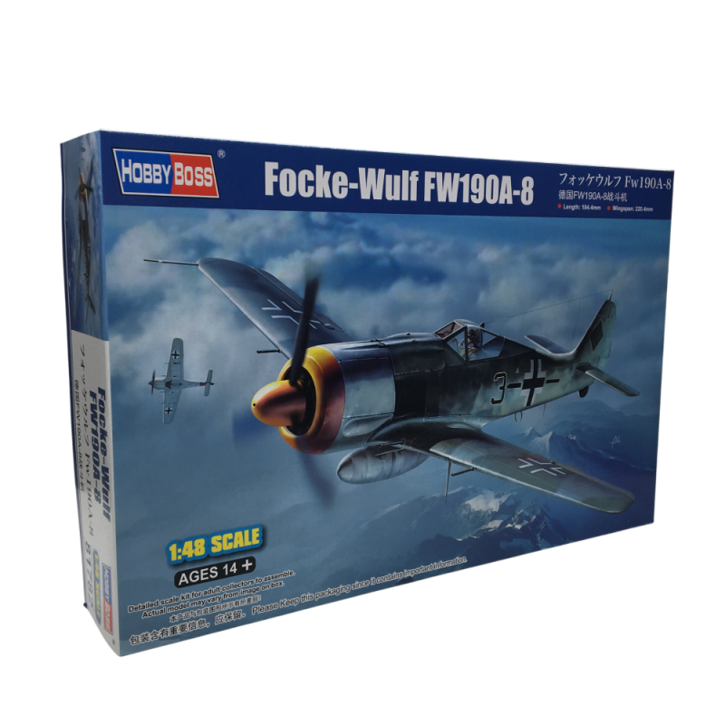 Focke Wulf, Fw-190 A-8 - HOBBYBOSS 81782 - 1/48