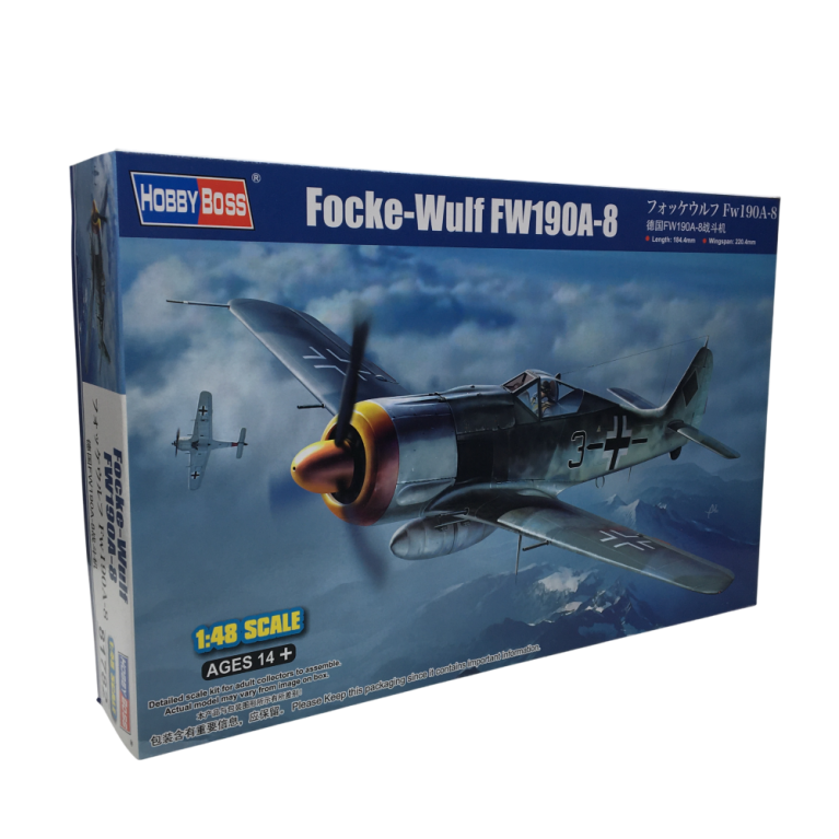 Focke Wulf, Fw-190 A-8 - HOBBYBOSS 81782 - 1/48