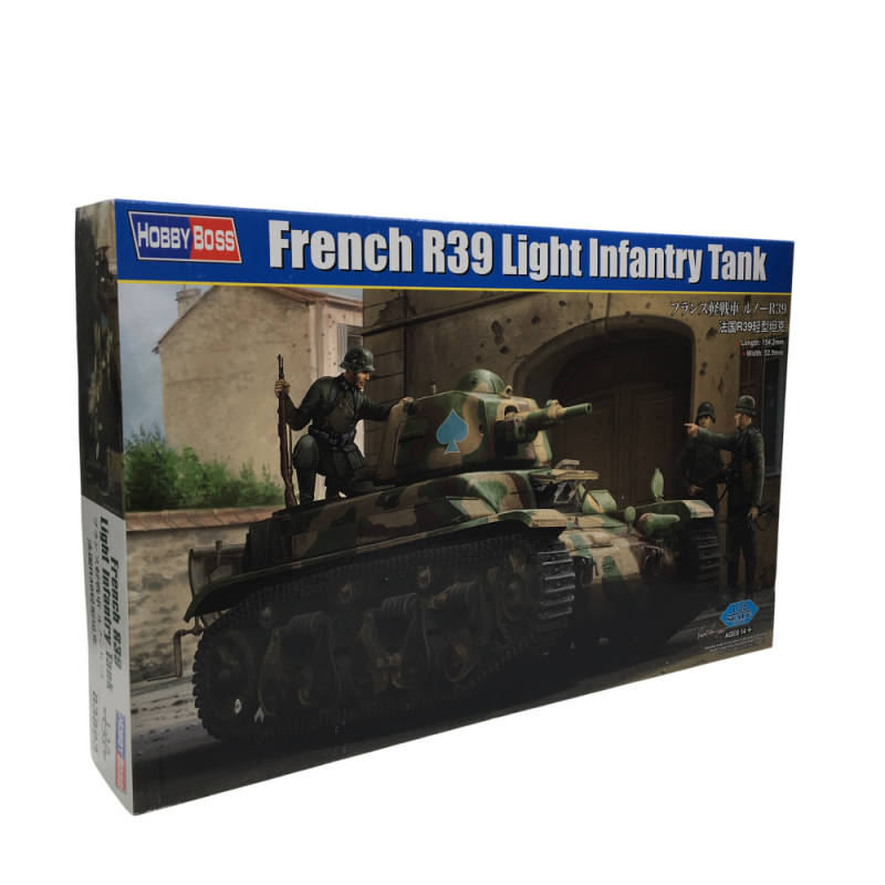 R39 français, tank d'infanterie légère - HOBBYBOSS 83893 - 1/35