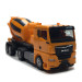 Camion-malaxeur à béton, MAN TGX GN, semi-remorque, orange - HERPA 320573 - HO 1/87