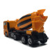 Camion-malaxeur à béton, MAN TGX GN, semi-remorque, orange - HERPA 320573 - HO 1/87